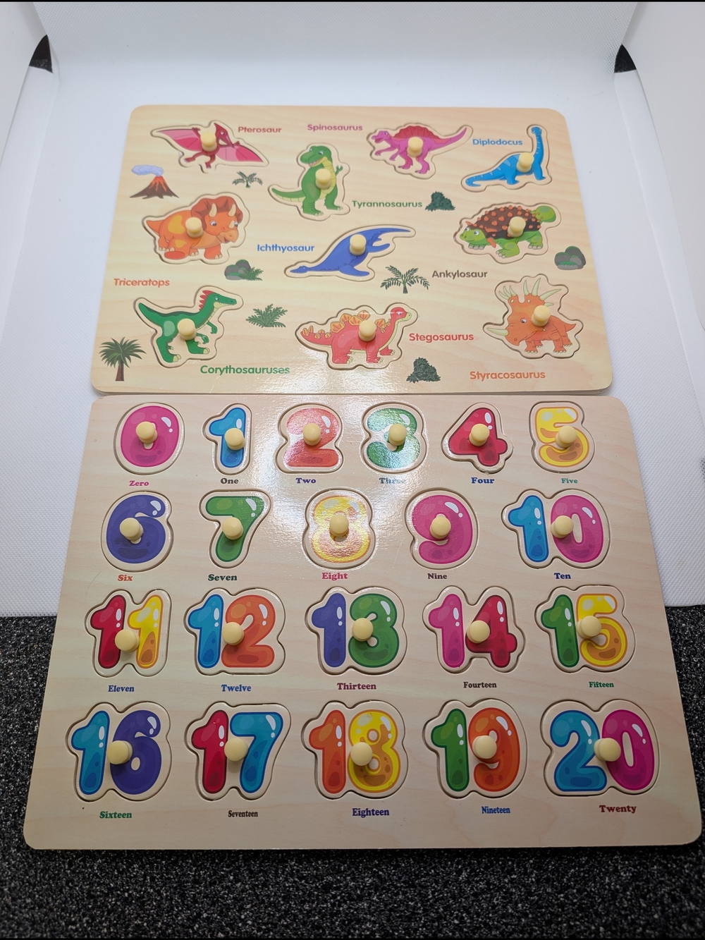 Lot Of 4 Wooden Puzzles